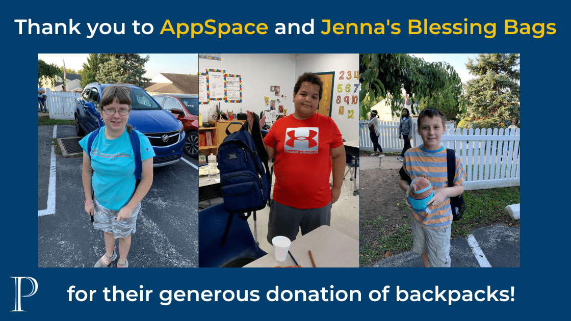 AppSpace and Jenna's Blessing Bags Donate Backpacks to Pathway The